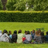 OSEO : cours de français en plein air
